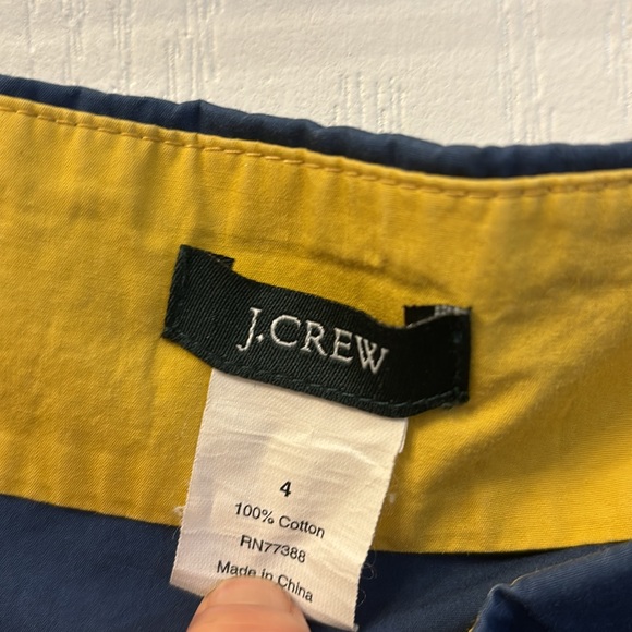 J Crew Mini Skirt and side pockets - Picture 2 of 5